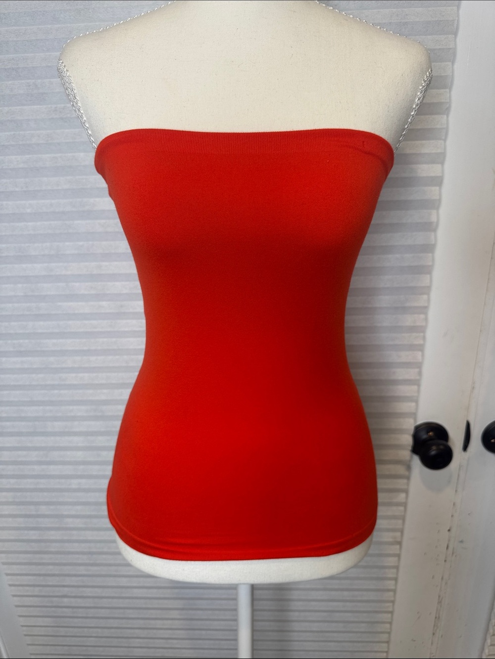 Free People Classic Red Strapless Tube Camisole JAH1422 xs/s